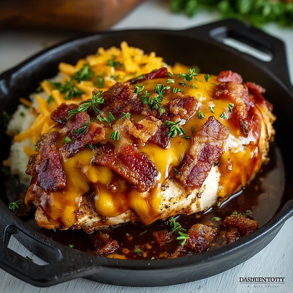 Cowboy BBQ Bacon Cheddar Chicken