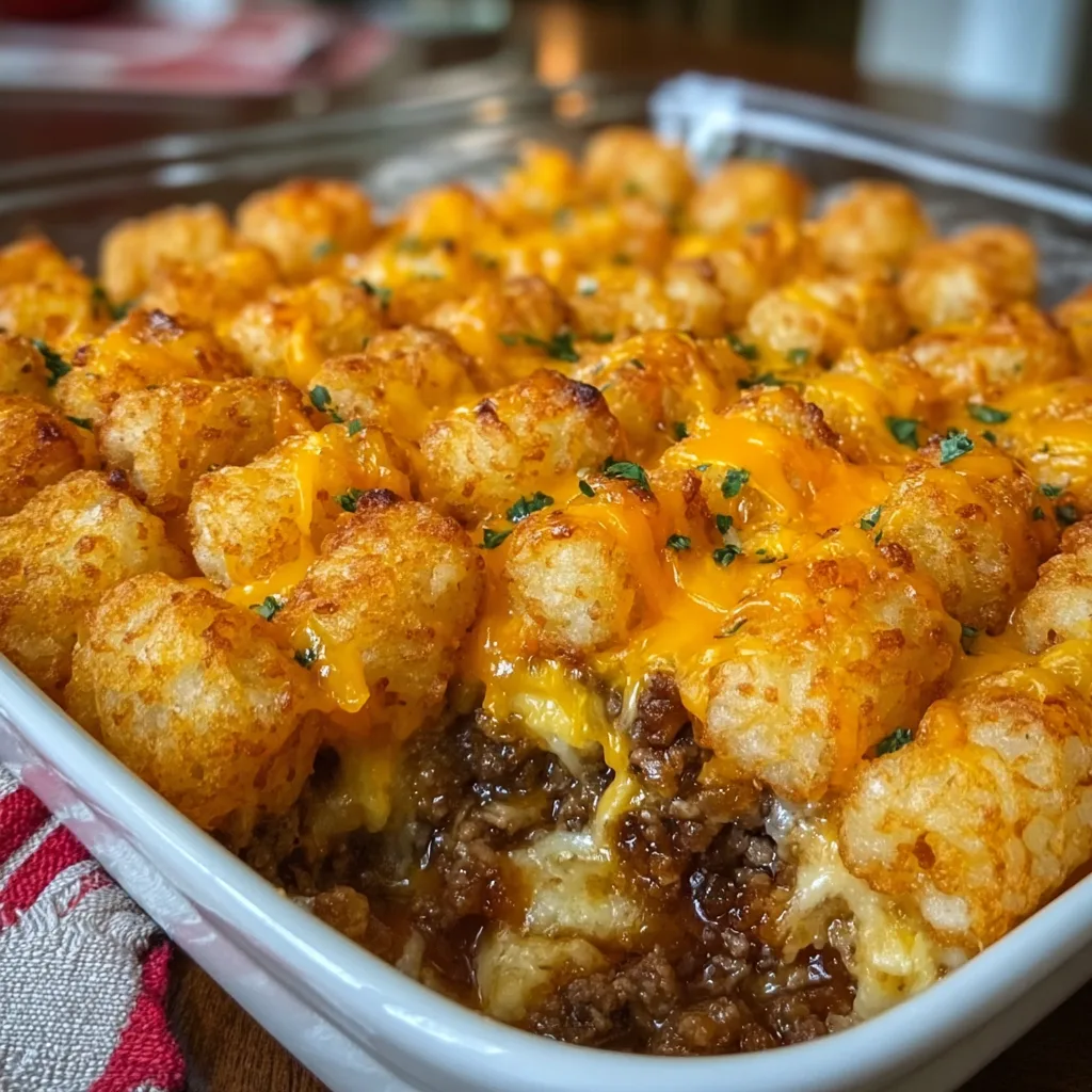 Simple and Delicious Tater Tot Casserole Recipe