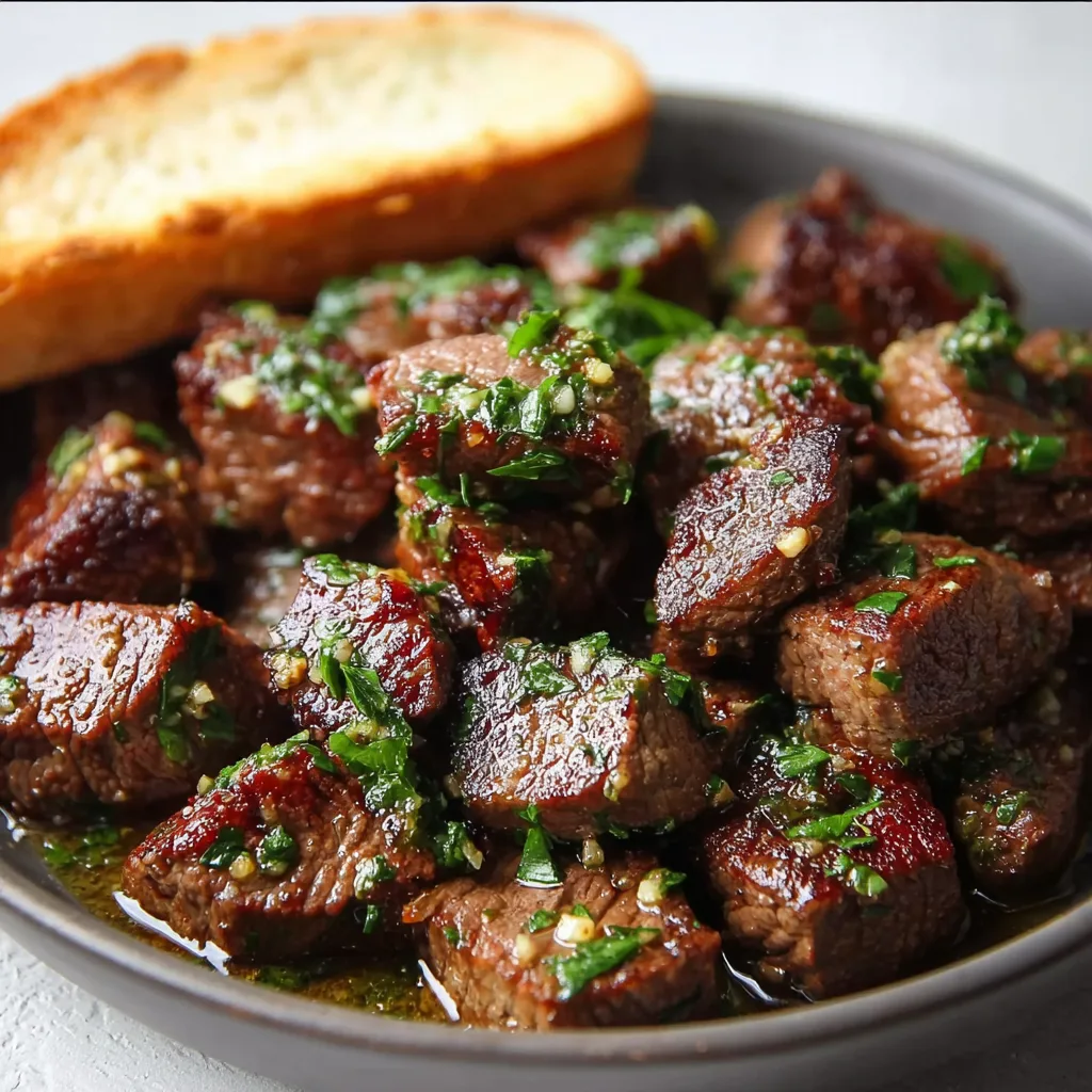 Garlic Butter Steak Bites