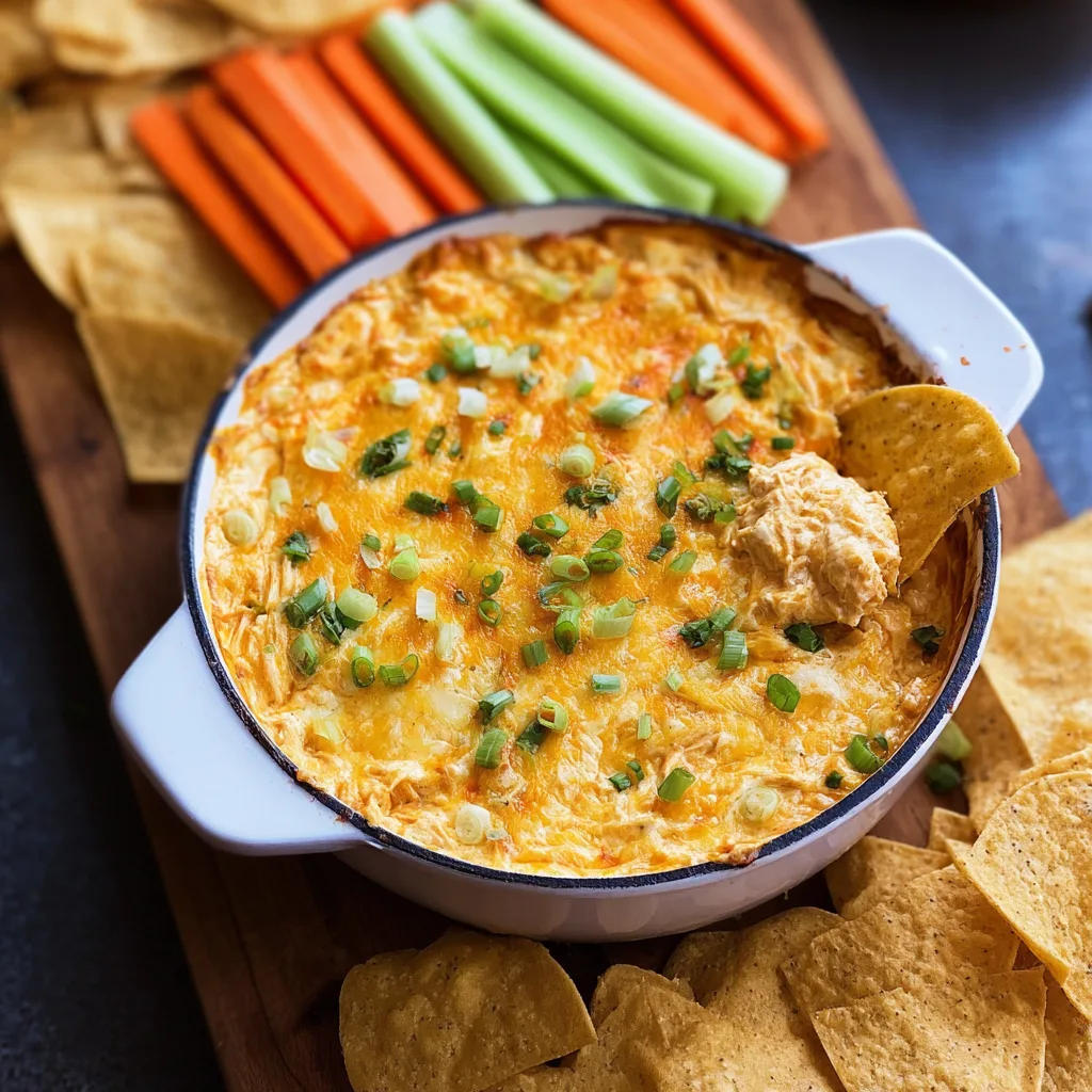Buffalo Chicken Dip Recipe Easy 5-Ingredient Appetizer