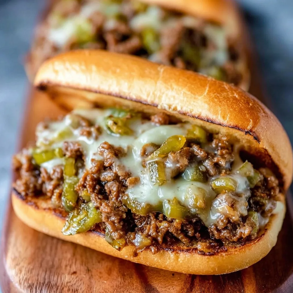 Philly Cheese Steak Sloppy Joes