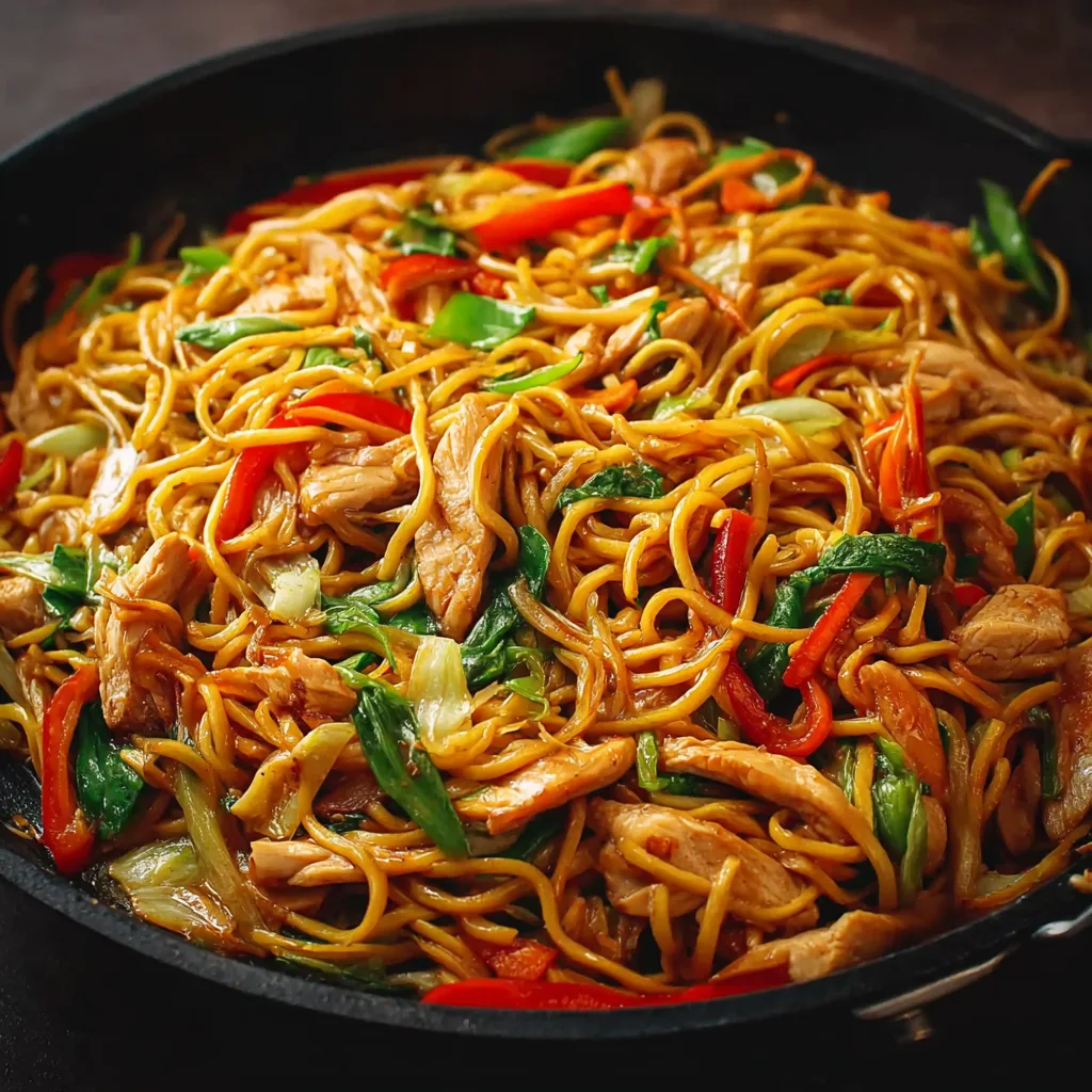 Easy Chicken Lo Mein – Quick 20-Minute Dinner