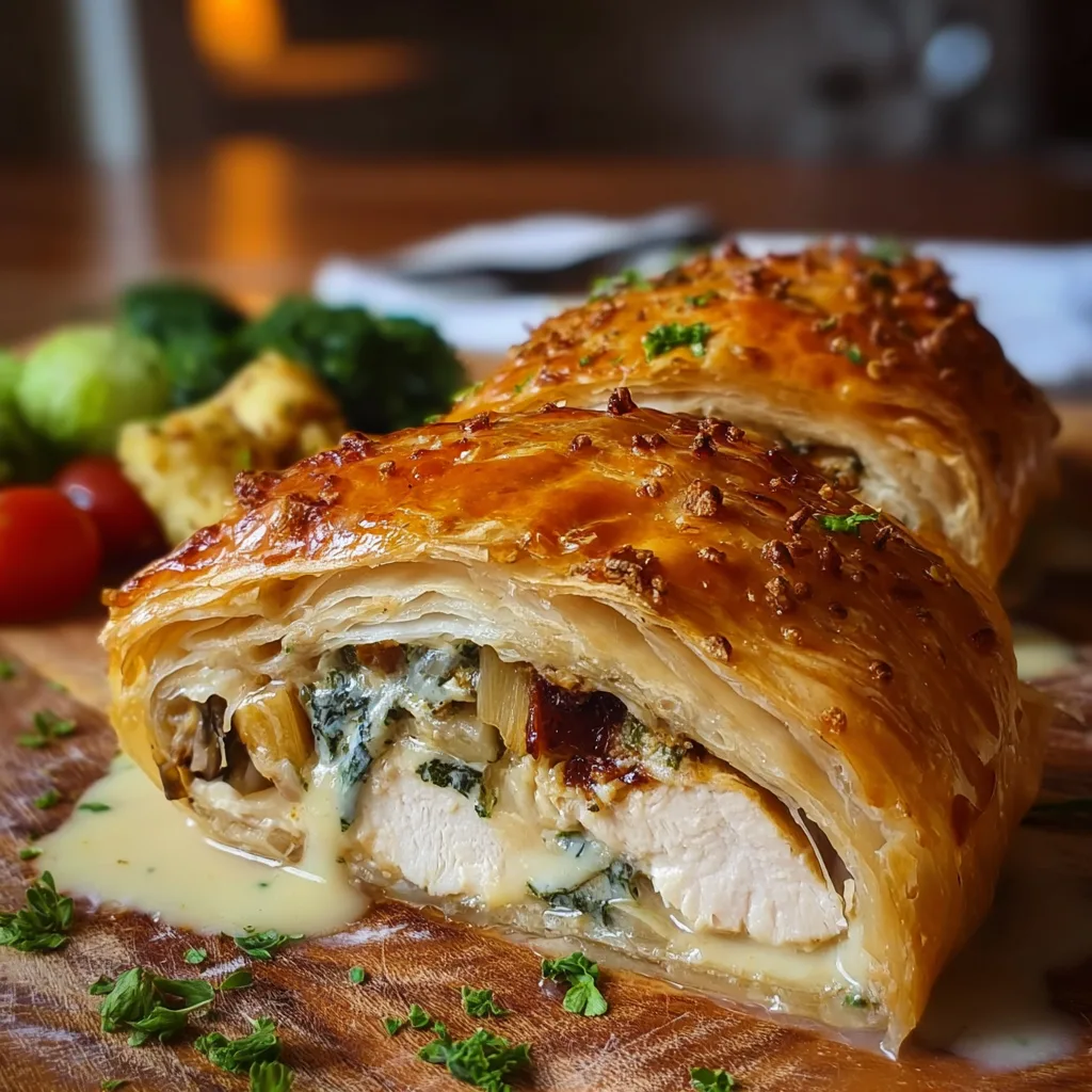 Chicken Wellington