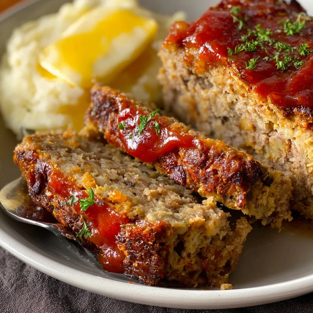 The Best Meatloaf (Made with Stove Top Stuffing)