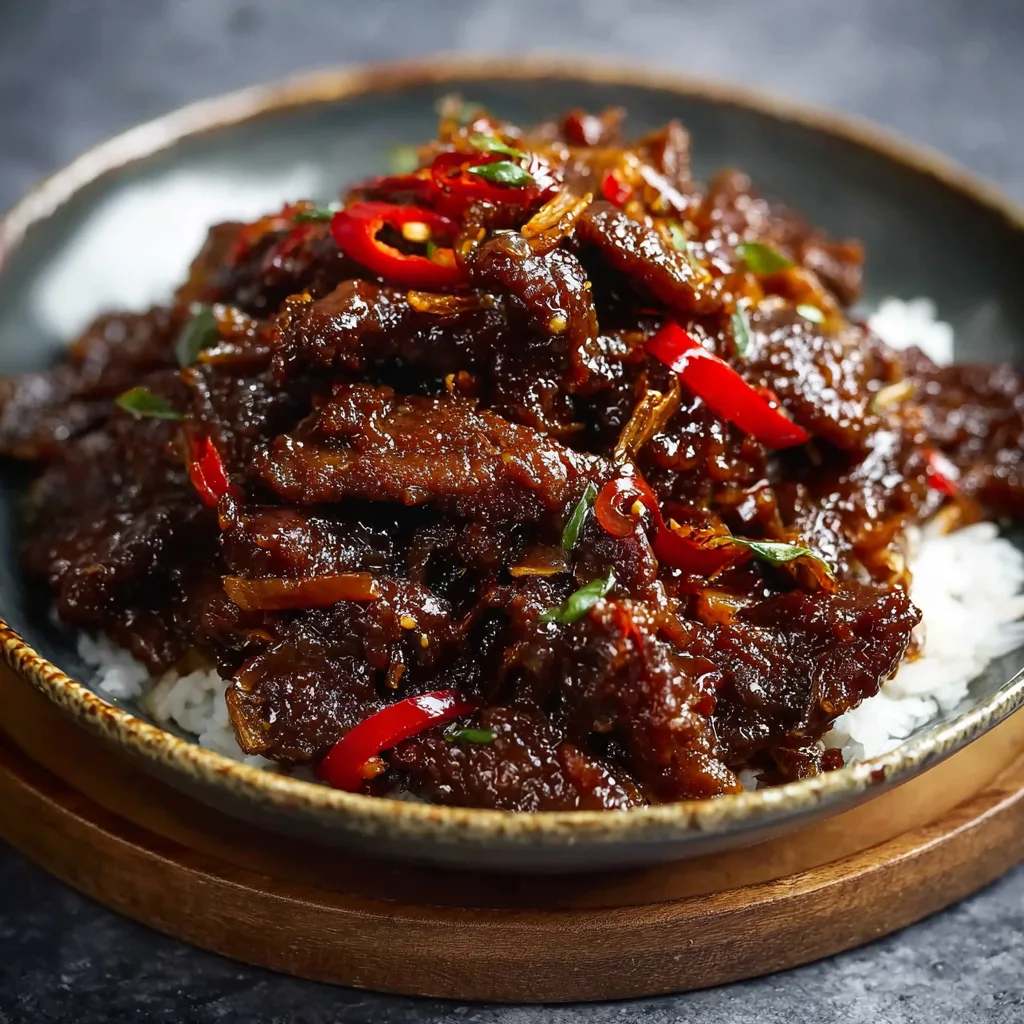 Crispy Chilli Beef