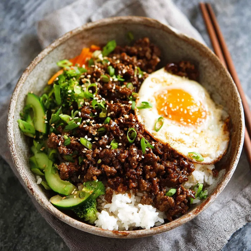 Asian Beef Bowls (Super Quick!)
