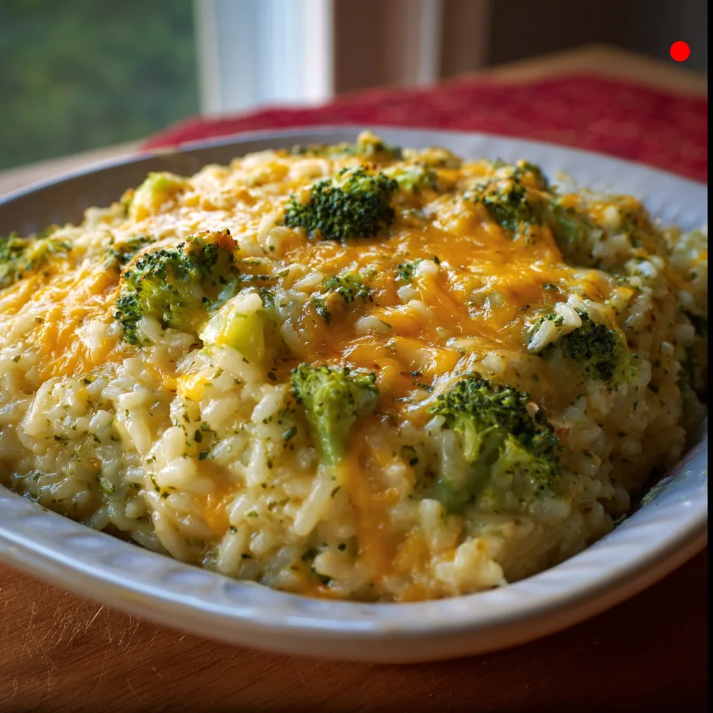 Broccoli Cheese Rice Casserole Recipe Delicious Variation