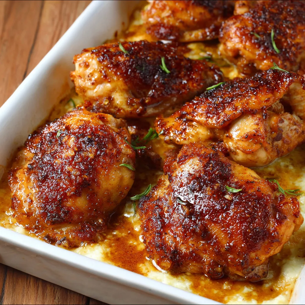 Baked Boneless Chicken Thighs