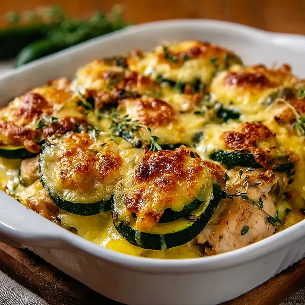 Irresistibly Easy Family-Friendly Chicken Zucchini Bake Recipe
