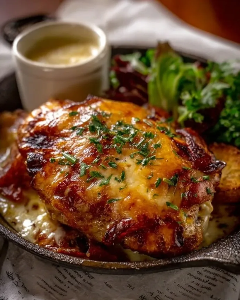 Delicious Alice Springs Chicken recipe inspired by Outback flavors