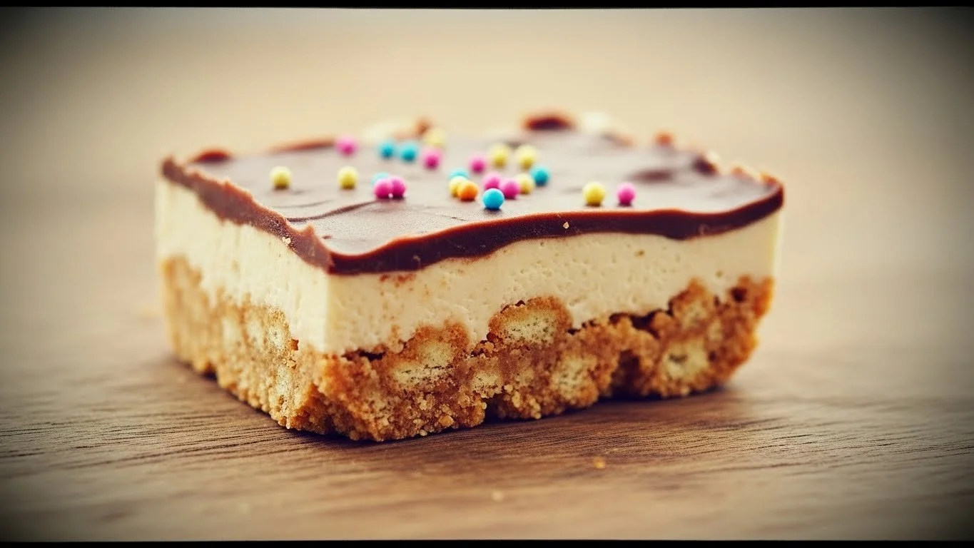 Delicious no-bake sweet treat recipe with chocolate and berries.