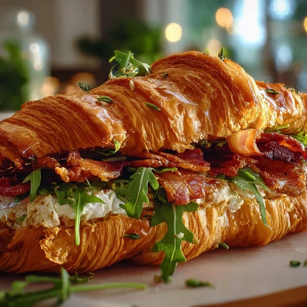 Apple & Goat Cheese Croissant Sandwich: A Tasty Delight!