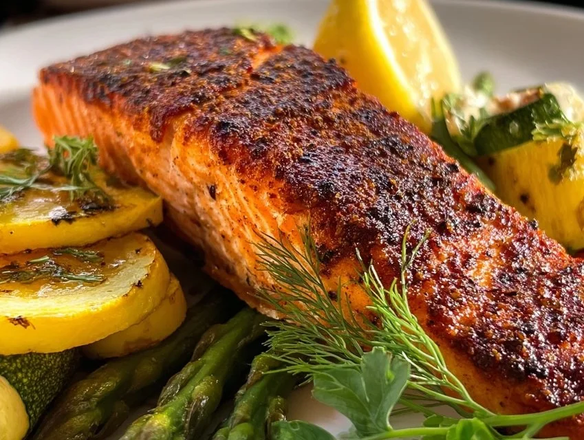 Best Damn Oven Baked Salmon