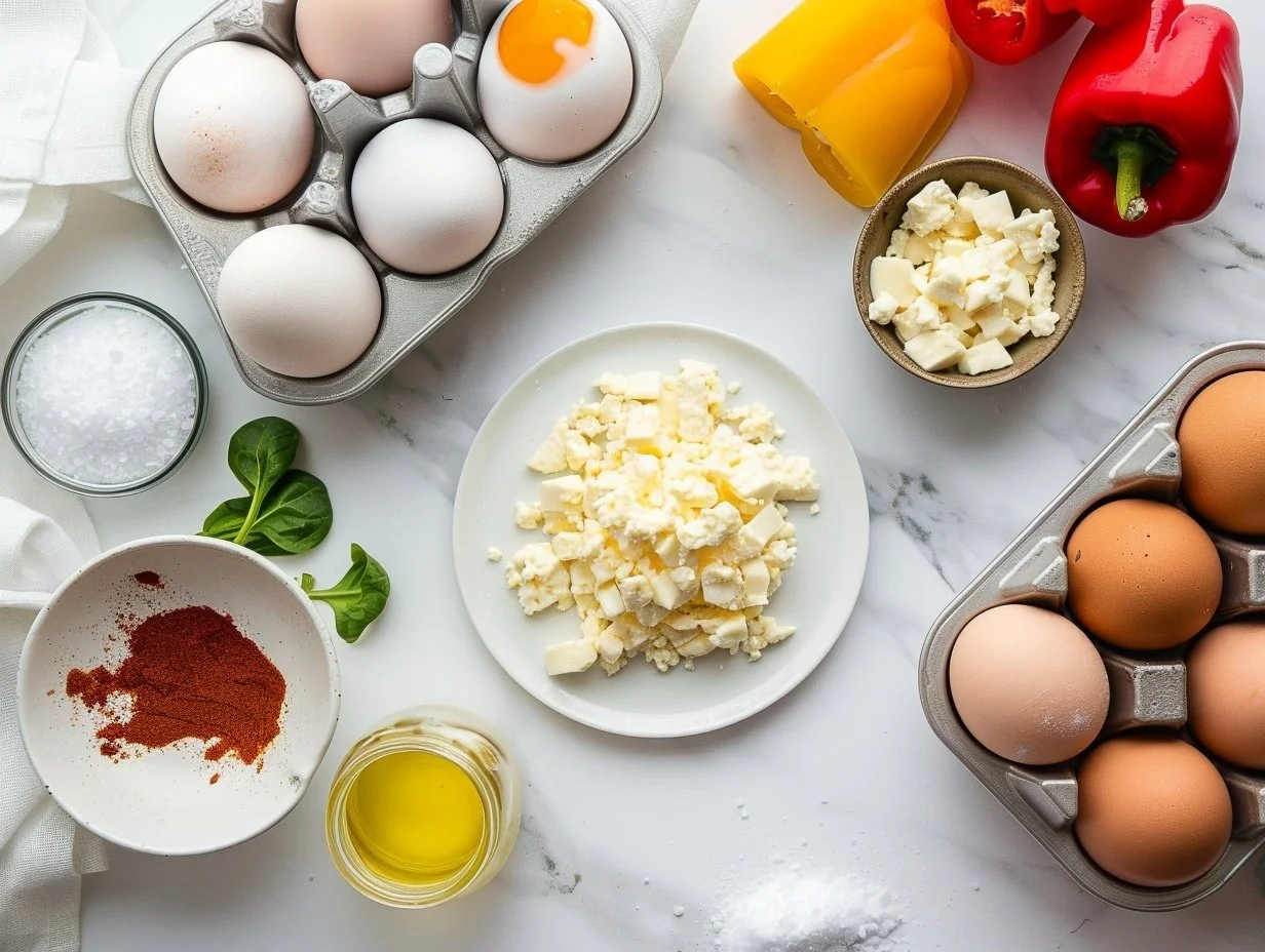 Cheesy Muffin Tin Cottage Cheese Egg Bites