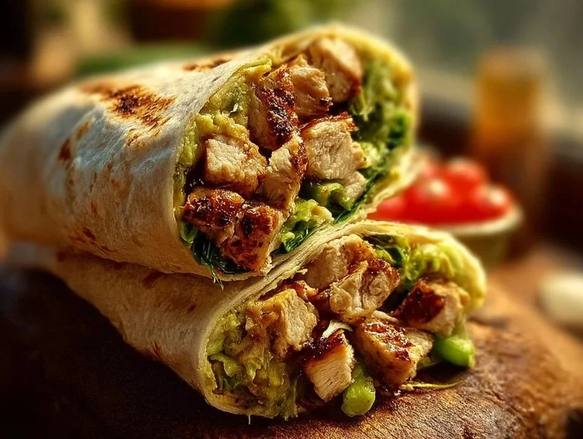Chicken Avocado Wraps
