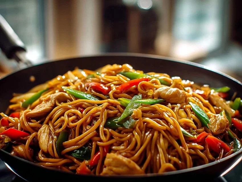 Chicken Lo Mein