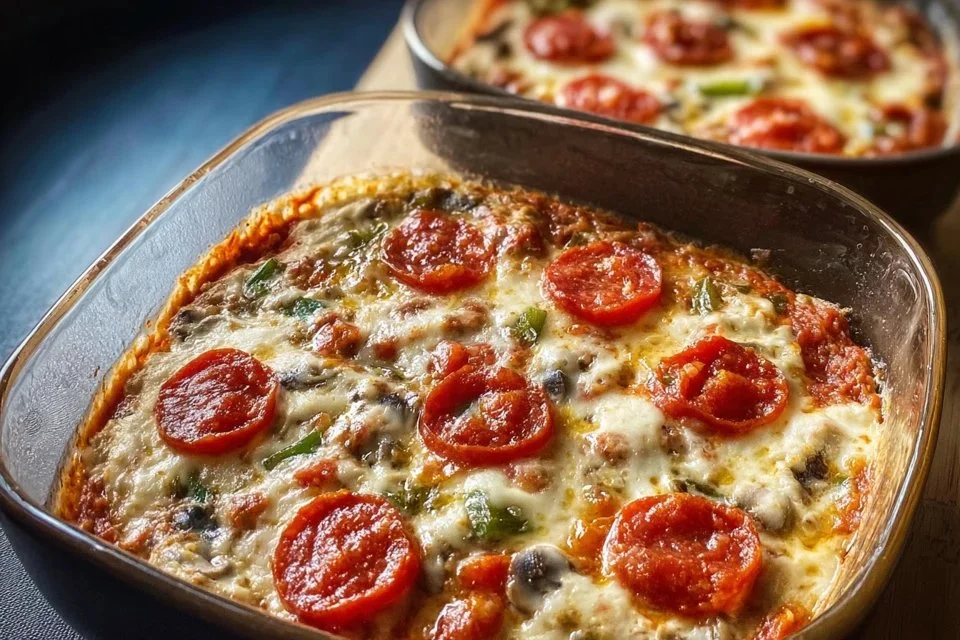 Easy High Protein Cottage Cheese Pizza Bowl Recipe