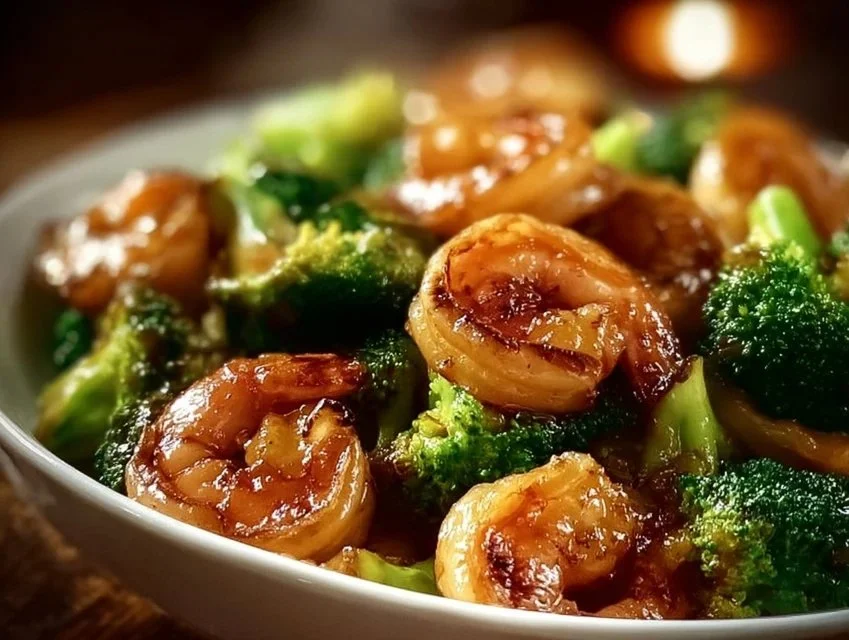 High-Protein Honey Garlic Shrimp