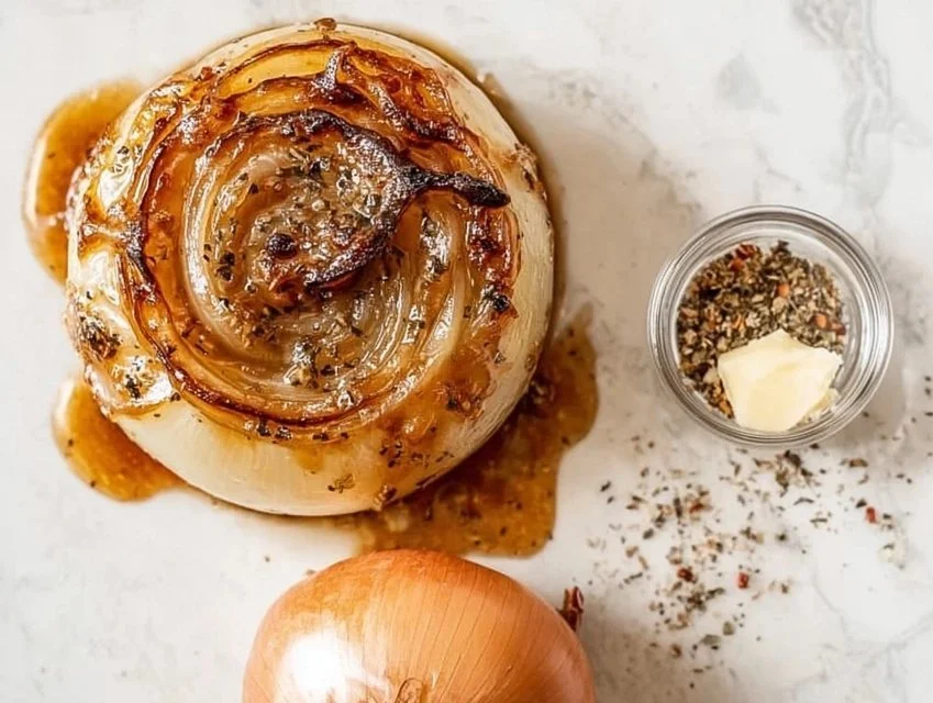A pot of onion boil preparation showcasing onions simmering in water.