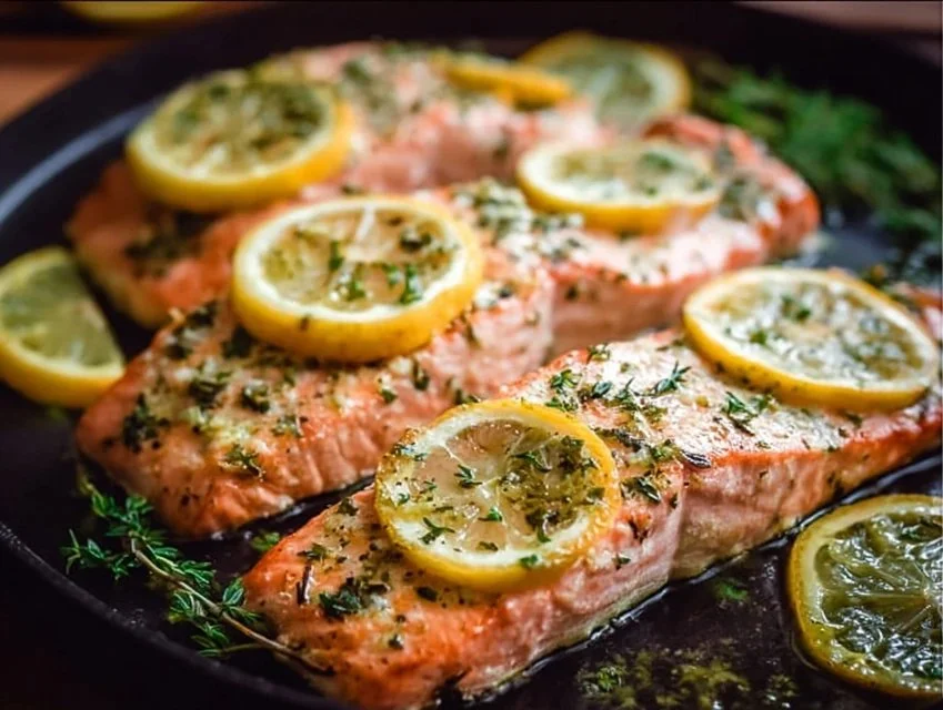 Oven Roasted Salmon with the Best Marinade