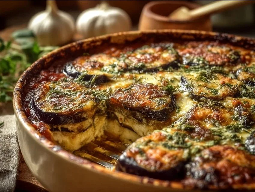 Ricotta Eggplant Casserole