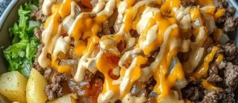 Savory Smash Burger Bowl: A Low-Carb Delight You’ll Love