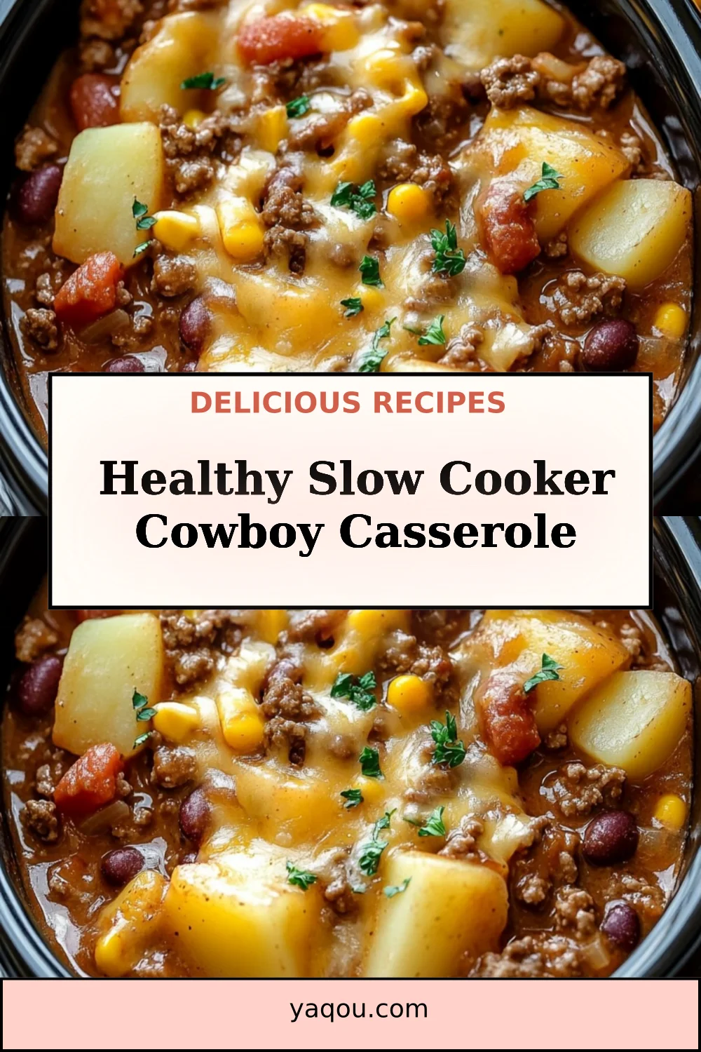 Slow Cooker Cowboy Casserole